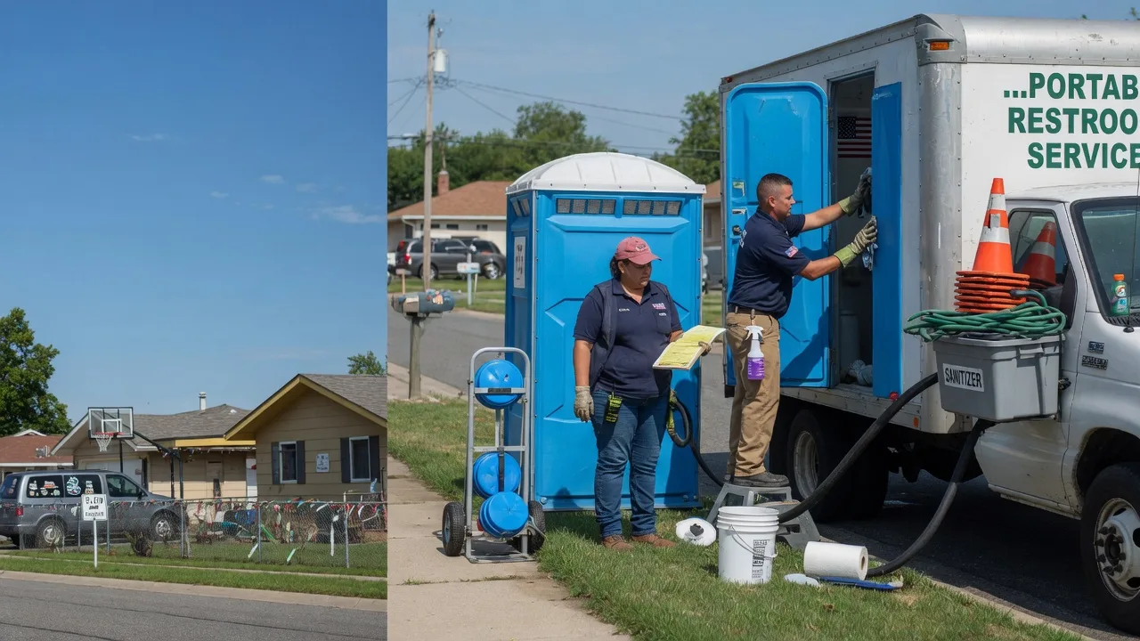 Porta Potty Rental in Maple Heights, OH near me